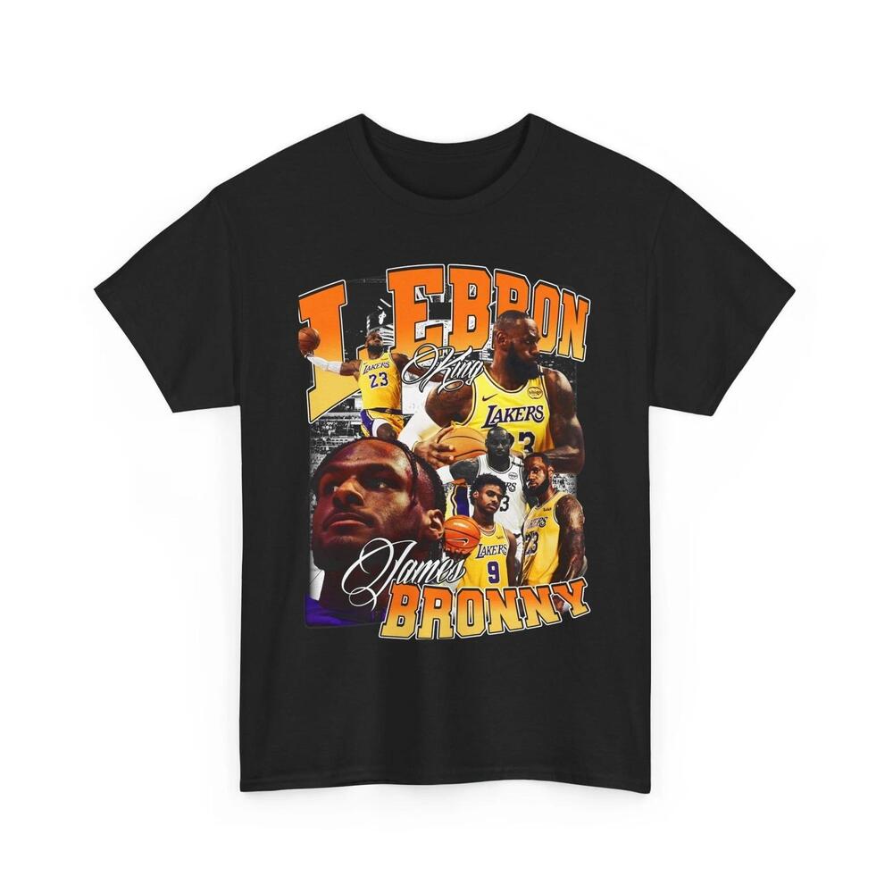 Lebron James V1 Los Angeles Lakers Shaq Anthony Davis Kobe Bryant Shirt